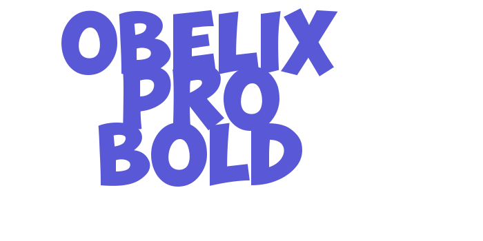 Obelix Pro Bold Font Download