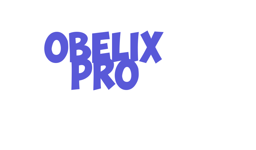 Obelix Pro Font Download