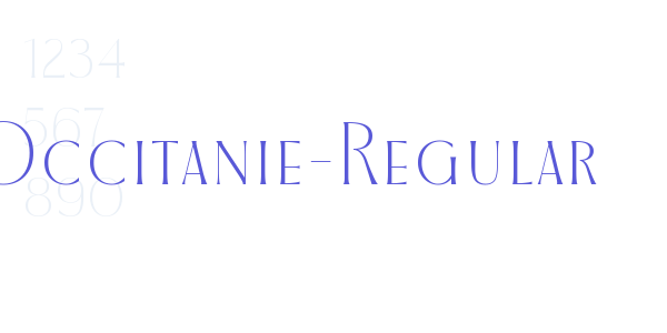 Occitanie-Regular font free