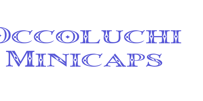 Occoluchi Minicaps Font Download