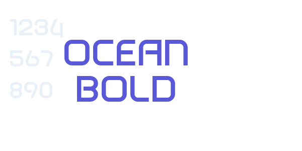 Ocean Bold font free