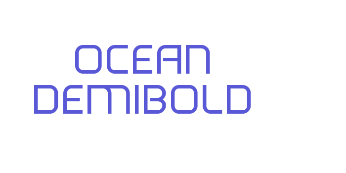 Ocean DemiBold Font Download