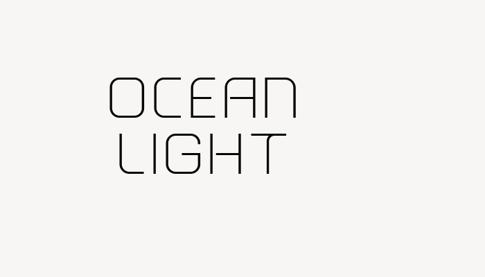 Ocean Light font download