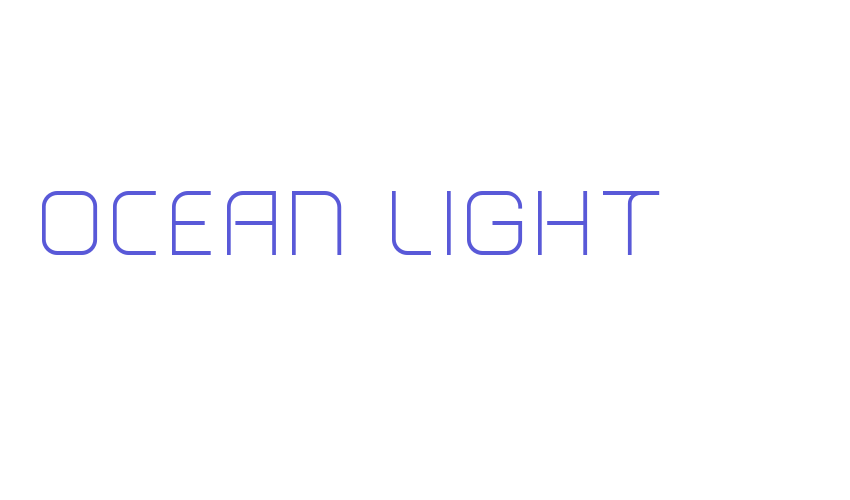 Ocean Light Font