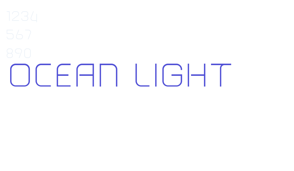 Ocean Light-font-download