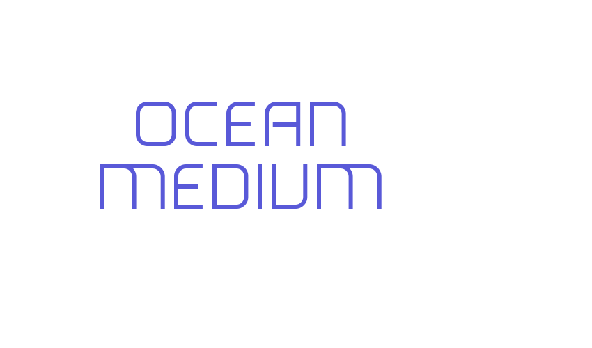 Ocean Medium Font