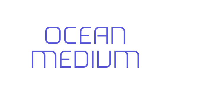 Ocean Medium Font Download