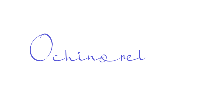 Ochinorel Font Download