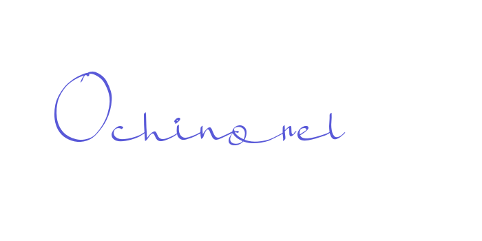 Ochinorel Font