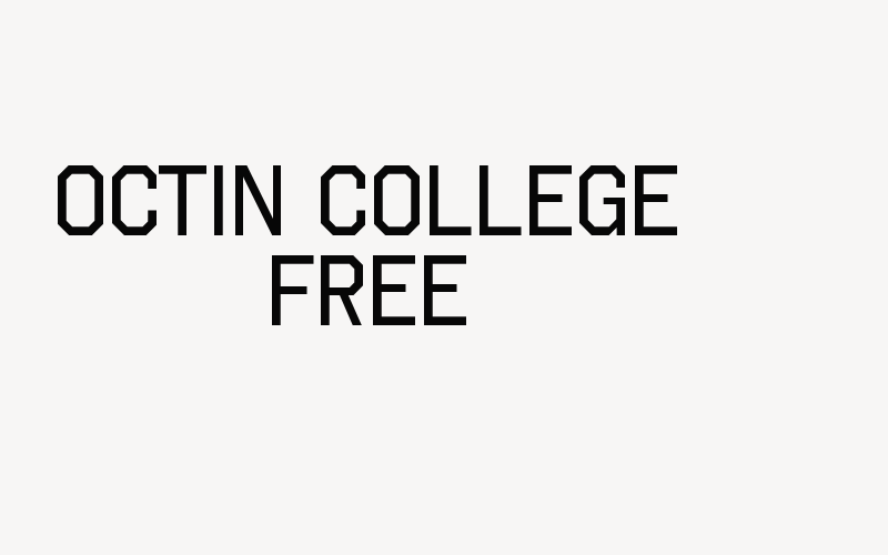 Octin College Free Font