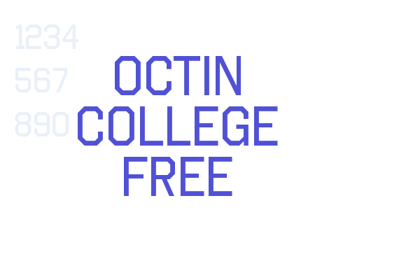 Octin College Free Font Download