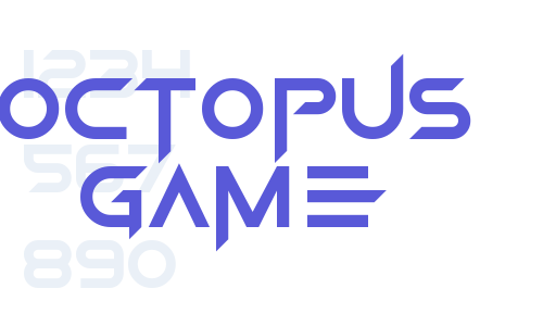 Octopus Game Font