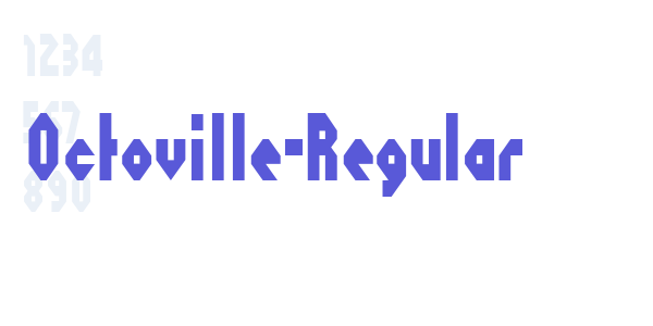 Octoville-Regular font free