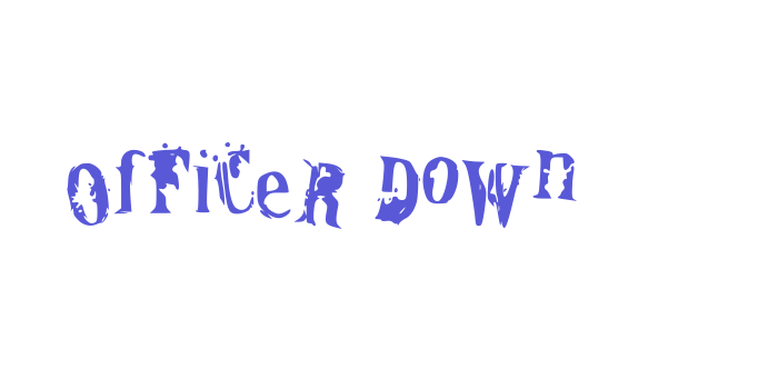 OfFiCeR DoWn Font