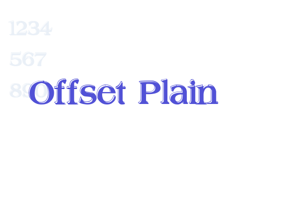 Offset Plain
