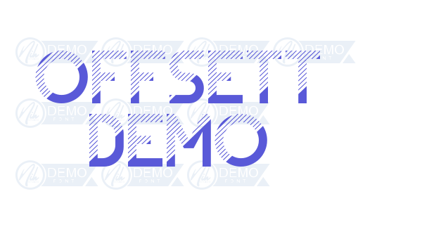 Offsett Demo Font