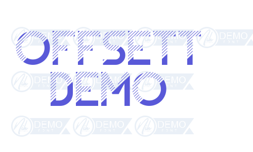 Offsett Demo Font Download