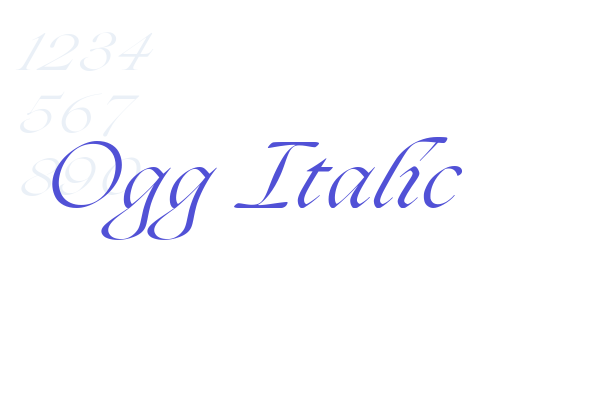 Ogg Italic
