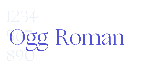Ogg Roman-font-download