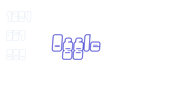 Oggle font free