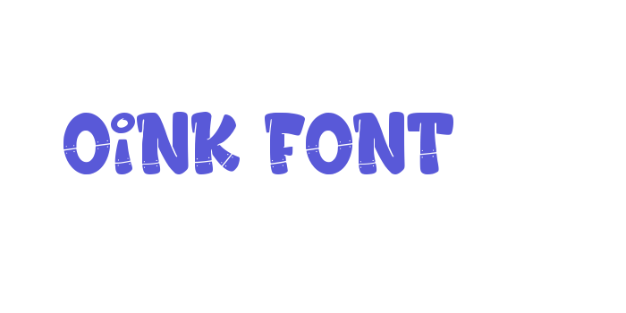 Oink Font Font Download