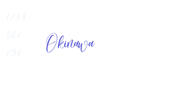 Okinawa font free