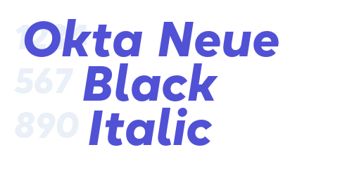 Okta Neue Black Italic-font-download