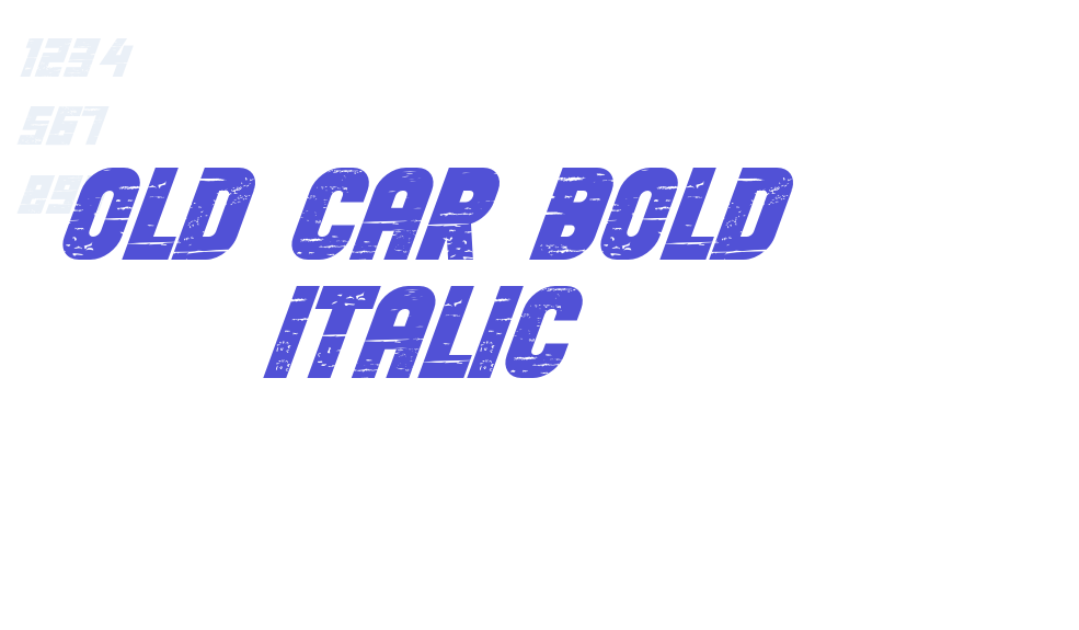 Old Car Bold Italic-font-download