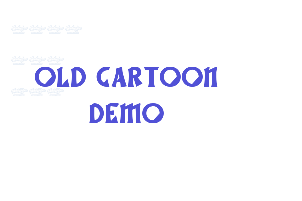 Old Cartoon Demo
