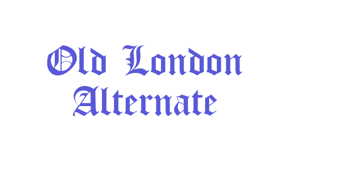 Old London Alternate Font Download