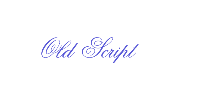 Old Script Font Download