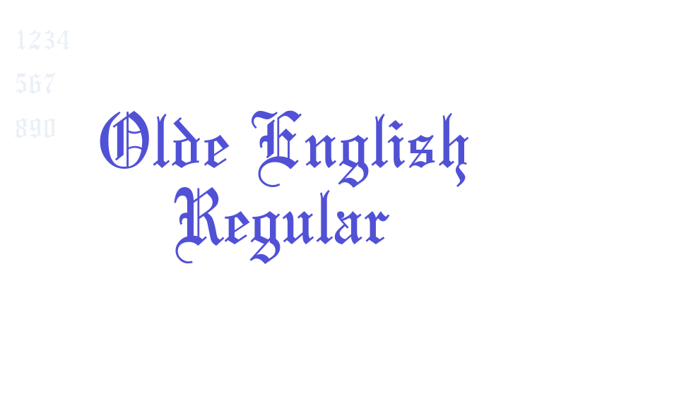 Olde English Regular-font-download