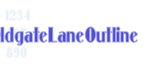 OldgateLaneOutline-font-download