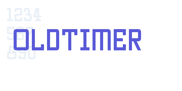 Oldtimer font free