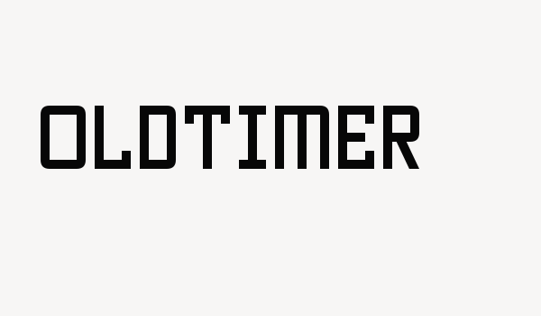 Oldtimer Font