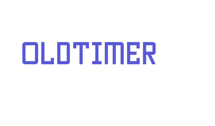 Oldtimer Font Download