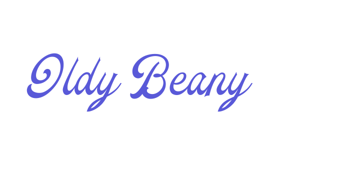 Oldy Beany Font Download