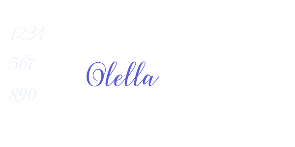 Olella font free