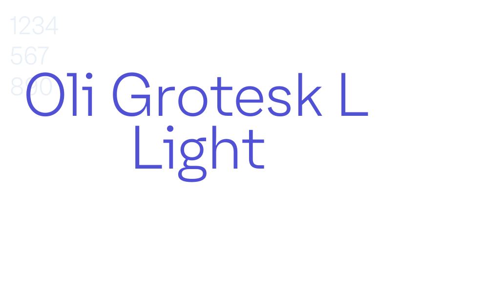 Oli Grotesk L Light-font-download