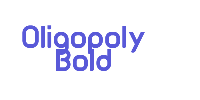 Oligopoly Bold Font Download