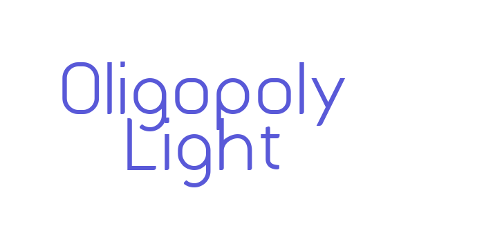 Oligopoly Light Font Download