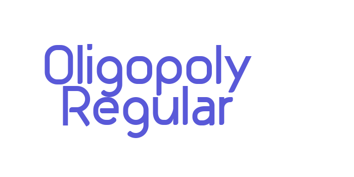 Oligopoly Regular Font Download