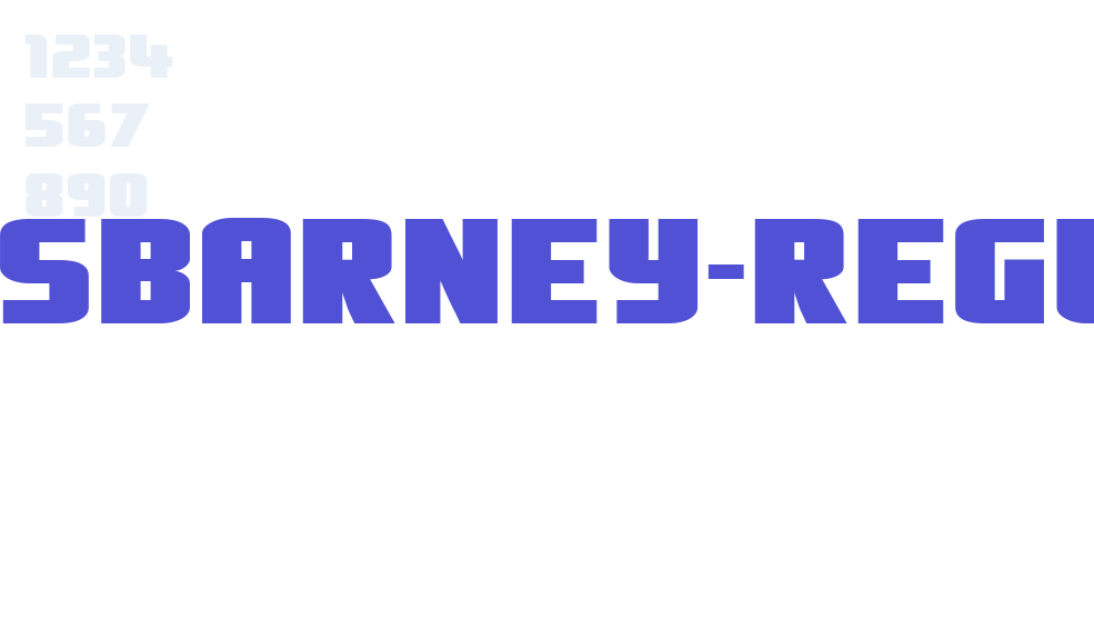 OliversBarney-Regular-font-download