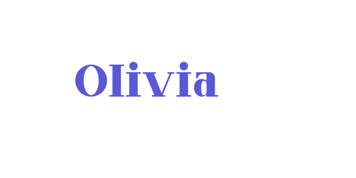 Olivia Font Download