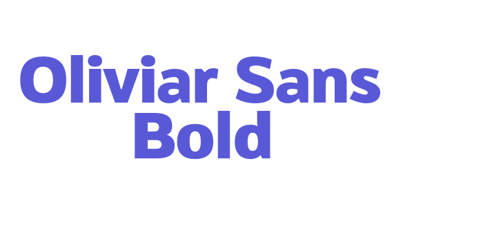 Oliviar Sans Bold Font Download