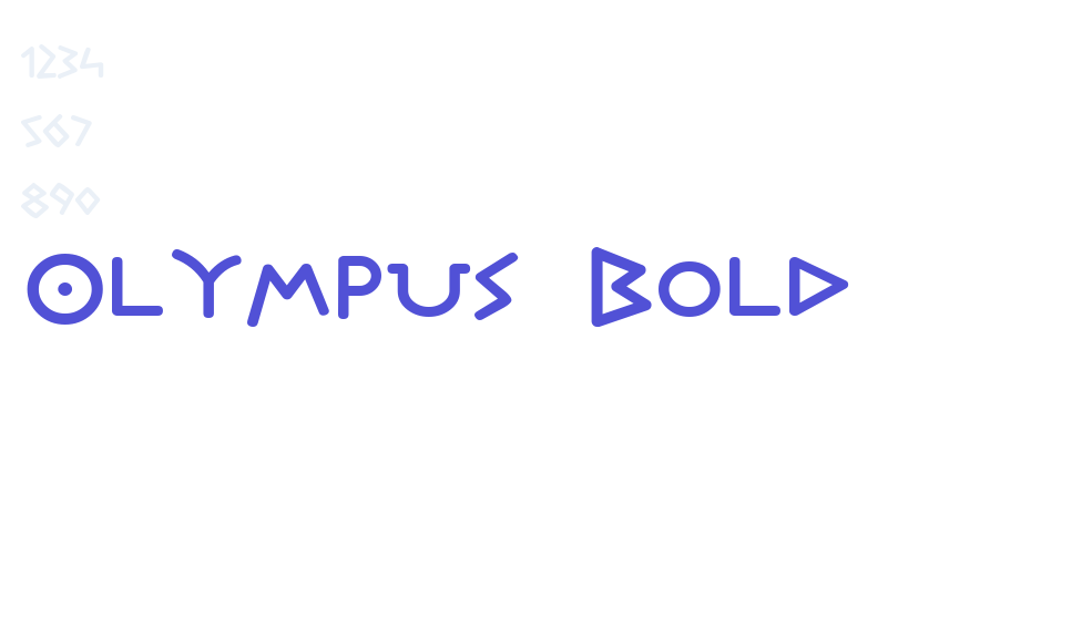 Olympus Bold-font-download