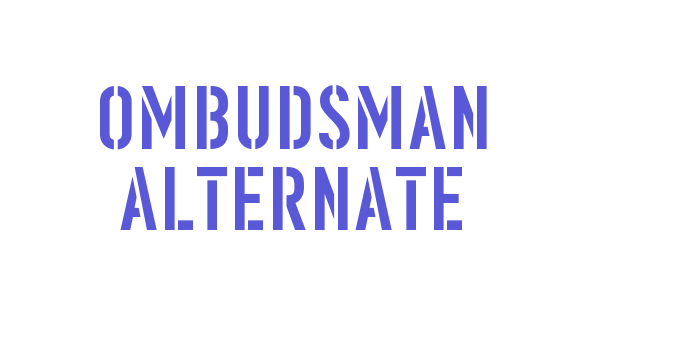 Ombudsman Alternate Font Download