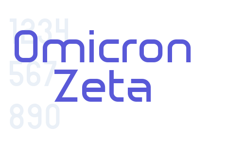 Omicron Zeta Font Download