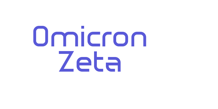 Omicron Zeta Font Download