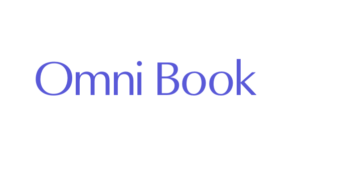 Omni Book Font Download